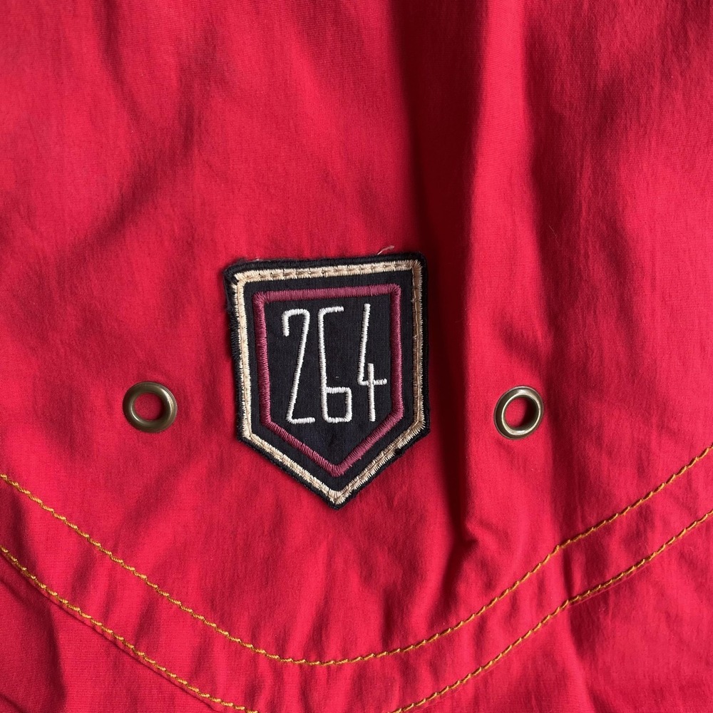 Vintage Bogner Mille Miglia 264 Jacket Mens Large Red Ski Racing Car Bomber - Picture 8 of 15